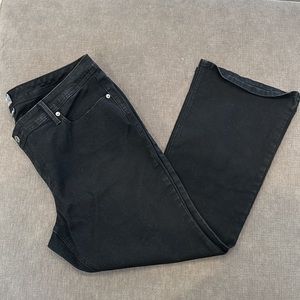 Torrid 18S Black Super Stretch Bootcut Jeans